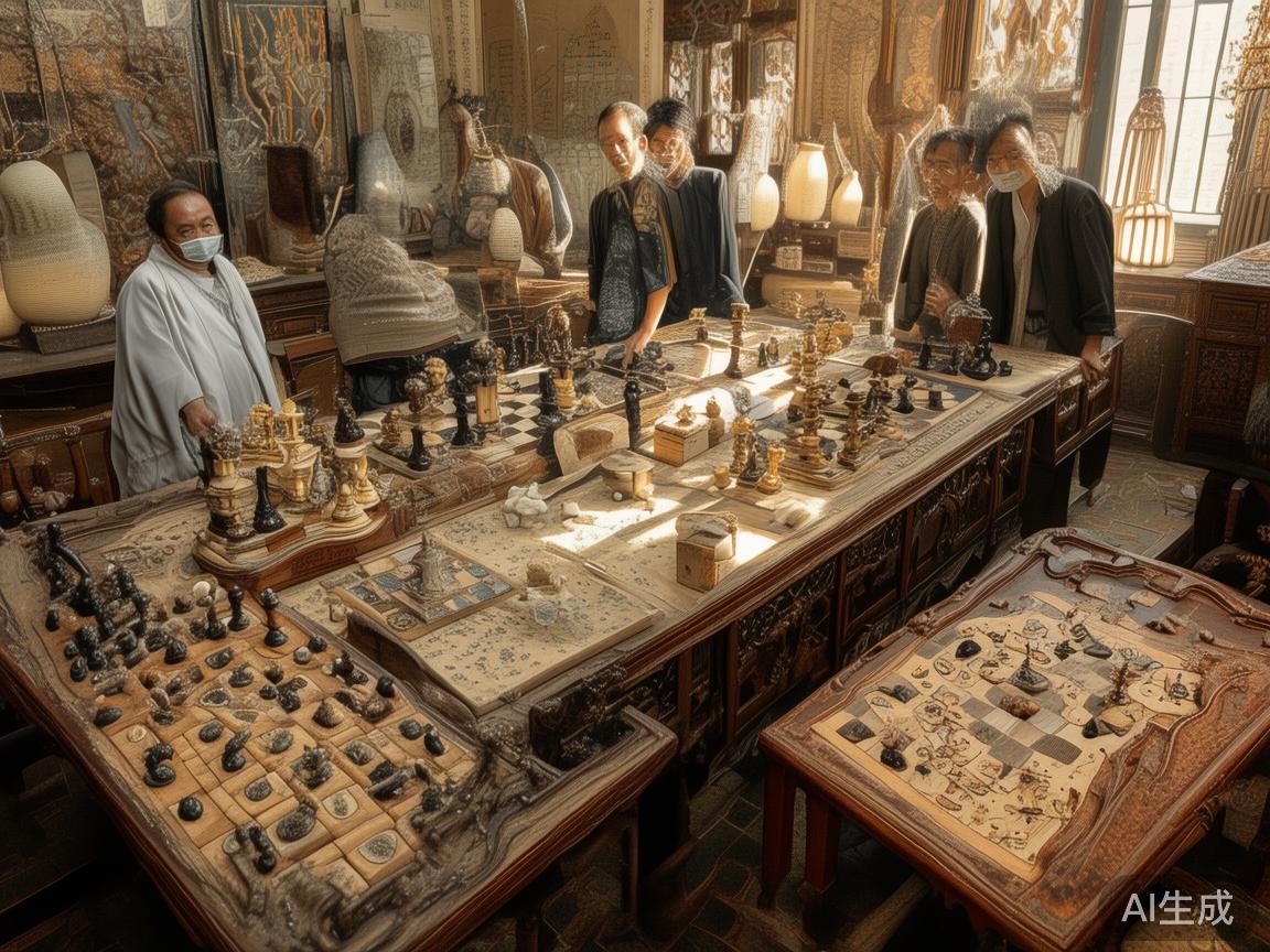 经典传统棋牌游戏
经典棋牌游戏如国际象棋、象棋、